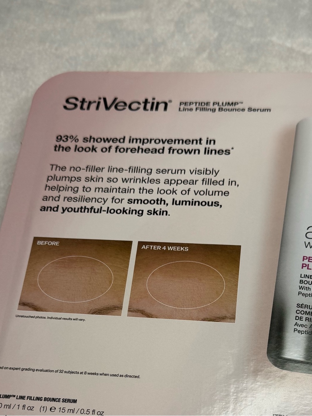 2 Piece  StriVectin Peptide Plump Line Filling Bounce Serum - Picture 7 of 7